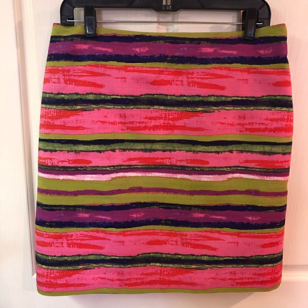 Ann Taylor Striped Skirt